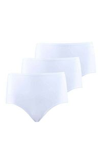 1577 Kadın Slip 3 Lü Maxi - Beyaz