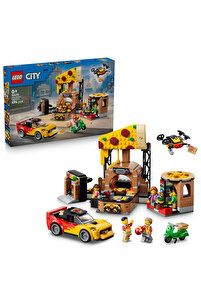 LEGO ® City Araçlarla Pizza Dağıtım Deneyimi 60496 - 6 Yaş Üzeri