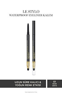 Lancome Le Stylo Suya Dayanıklı Göz Kalemi 01 Noir Onyx