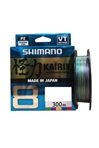 shimano Kairiki 8 Kat 300 Mt Multicolor Ip Misina - Fiyatı, Yorumları
