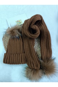 Related product image ESES BEBE Scarf Beanie Gloves Set