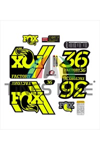 Related product image Fox Coats of Arms Stickers & Phosphor Strips
