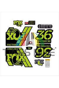 Related product image Fox Coats of Arms Stickers & Phosphor Strips