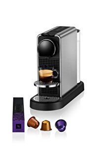 Nespresso C140 Citiz Platinum Kapsüllü Kahve Makinesi, Titan