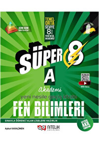 Nitelik Yayınları LGS Süper 8.Sınıf Fen Bilimleri A Yeni Nesile