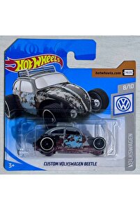 ミニカー Hot Wheels Custom Volkswagen Redline HOT WHEELS HotWheels Custom Volkswagen Beetle - 2019 Serisi - 1/64