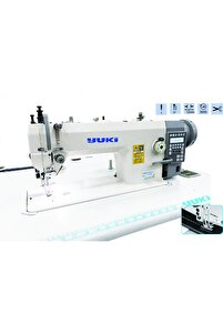 Yuki YUKİ YK-0303-D4 Çift Papuç Tek İğne Makine İplik Kesicili