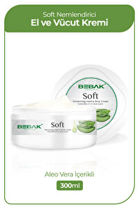 Bebak Nemlendirici El & Vücut Kremi - Soft Aleo &ra Moisturising