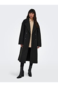 ONLY Kadın Kaşe Kaban ONLWEMBLEY L/S OVSIZE COAT PNT - Fiyatı