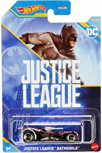ミニカー MATTEL HOTWHEELS 1/18 BATMAN BATMOBILE HOT WHEELS Batman Justice League Batmobile Özel Seri Koleksiyon