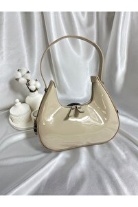 DENİKK Perla Mink Women's Zippered Special Design Patent Leather