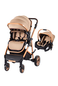 Baby Care Bc 305 - Zeta Travel Sistem Bebek Arabası ( Kahverengi