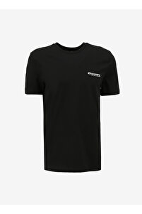 Discovery Expedition Siyah Erkek Bisiklet Yaka T-Shirt D4SM