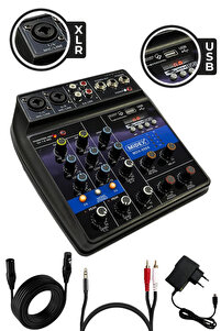 Lastvoice Midex Mdx-999x Ses Kartlı 48v Phantomlu Kayıt Mikseri