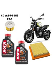 Motul CF Moto CLX 250 Yağ Bakım Seti Motul 7100 Lü Set - Fiyatı