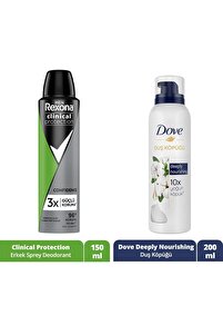 Rexona Clinical Protection Erkek Sprey Deodorant 150 ml Dove Duş