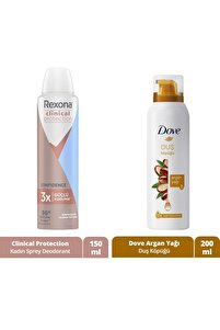Rexona Clinical Protection Kadın Sprey Deodorant 150 ml Dove Köpük