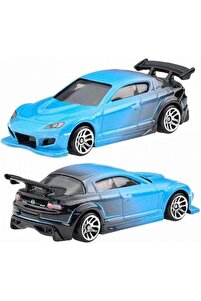 HOT WHEELS Kartonetleri Hasarlı Hotwheels Mazda RX-8 Fast and