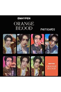 Kpop Dünyasi ENHYPEN SUNGHOON '' Orange Blood '' Photocards Set