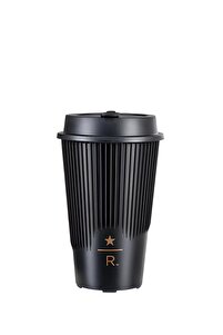 スターバックス　REUSABLE　HOT　CUPS Starbucks ® Reserve Reusable Hot Beverage Cup - Black - 473 ml