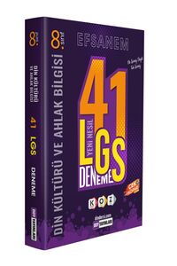 Ddy Yayınları 8.SINIF DİN KÜLTÜRÜ VE AHLAK BİLGİSİ LGS 41 Lİ