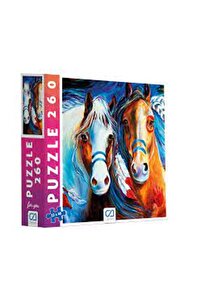 CA Games Puzzle 260 Parça 33*48cm Atlar - Fiyatı, Yorumları