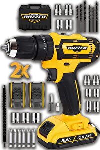 DOZZER Alman 88 Vf 12 Ah Süper Seri Çift Çelik Şanzuman 2 Akülü