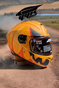 Axxis Draken S Pumpkın C3 Matt Yellow - Fiyatı, Yorumları