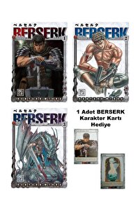 Destek Yayınları Berserk 1-2-3 Manga Seti (1 Adet Karakter Kartı