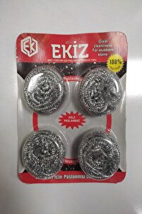 Ekiz Lüx Hırdavat Bulaşık Ovma Teli 4'lü - Fiyatı, Yorumları