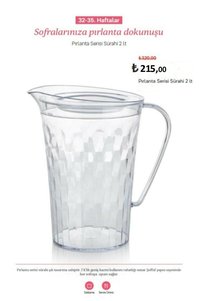 İlgili ürün resmi Tupperware Sürahi & Karaf