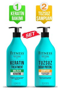 Fitness Professional Keratin Saç Düzleştirici 1000 ml + Şampuan