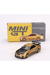 mini gt Nissan Skyline Gt-r R34 Top Secret Top Secret Gold Japan