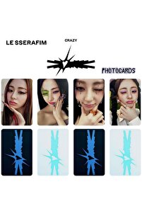 Kpop Dünyasi LE SSERAFIM Yunjin '' Crazy '' Photocards Set