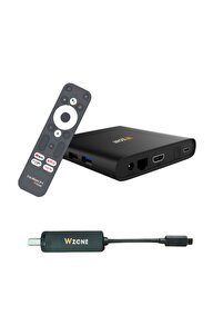 Botech Wzone 4K Android TV Box ve Tuner Uydu Alıcısı - Fiyatı