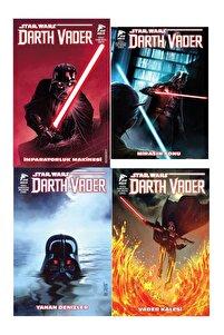 Çizgi Düşler Star Wars - Darth Vader Sith Kara Lordu 4 Cilt Set