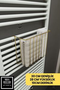 Related product image mba decor metal bending art Bathroom Organizer