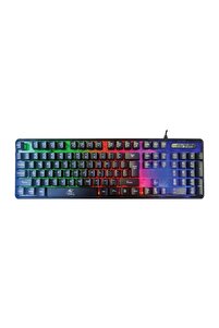 Dexim Kbl707 Mekanik Hisli Rgb Led Arka Işıklı Şeffaf Gaming