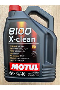 Motul 8100 X-clean 5w40 5 Litre - Fiyatı, Yorumları