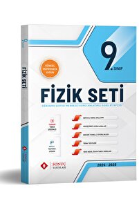 Sonuç Yayınları 9.Sınıf Fizik Seti 2024 2025 müfredat - Fiyatı