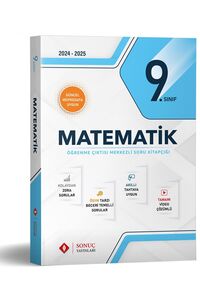 Sonuç Yayınları 9.Sınıf Matematik Seti 2024 2025 müfredat - Fiyatı