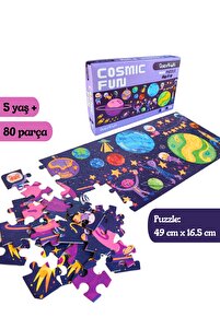 DoerKids Cosmic Fun Midi Puzzle | 4-9 Yaş 80 Parça - Fiyatı, Yorumları