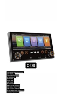 For-X X-330 FOR-X Dabıl teyp yeni seri kamera hediye - Fiyatı