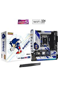 ASROCK B760m Pg Sonıc Wifi Intel Lga1700 Matx Anakart - Fiyatı