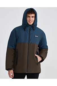 Thomkromストレッチ スリム ボンバージャケット ブラック サムホール Skechers M Outerwear Padded Jacket Erkek Petrol Mont S232059-405