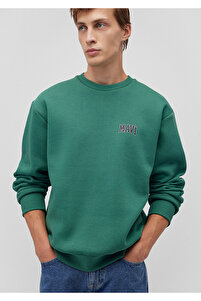 Mavi Logo Baskılı Yeşil Sweatshirt 0611716-71874 - Fiyatı, Yorumları
