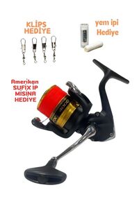 shimano İp Misina-klips-Yem ipi Hediyeli - Fx 4000 Fc Spin(at-çek