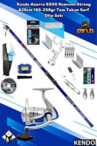 Kendo Azurro 6500 Remixon Strong 420cm 100-250gr Tam Takım Surf