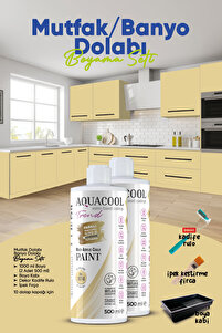 Aquacool Trend Mutfak Dolabı Boyama Seti / Banyo Dolabı Boyama