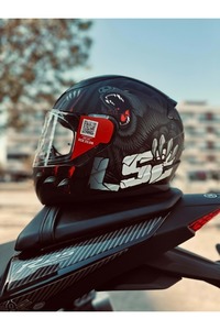LS2 Rapid 2 Clawn Mat Siyah-gri-kırmızı Kask - Fiyatı, Yorumları